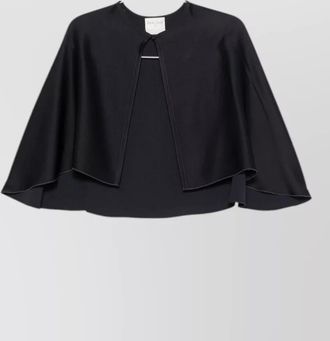 Forte_Forte draped cropped jacket