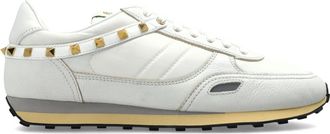 Valentino Garavani Stud Up Sneaker - Heren - Sneakers - Wit - 45 1/2 EU - Leer - Schoenen