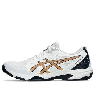 Asics Gel-Rocket 11 White Pure Gold Navy 1071A091-103