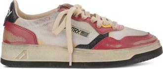 Autry Medalist Super Vintage sneakers - men - Mesh/Calf Leather/Rubber/Foam/Calf Leather - 44 - White