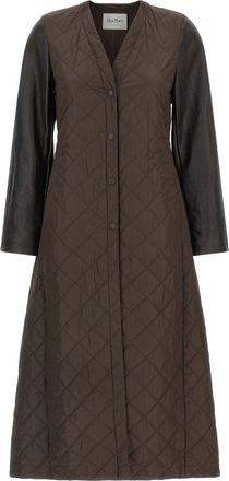 Max Mara Berta1234 Trench E Impermeabili Marrone-Donna