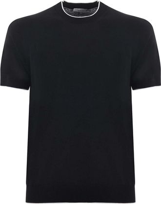 Paolo Pecora T-Shirt In Cotton Thread