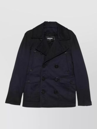 Dsquared2 tailored double breasted jacket long sleeves