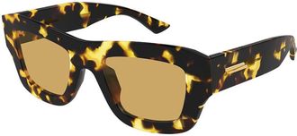 Bottega Veneta Ladies Black Square Sunglasses BV1357S 003
