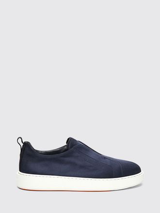 Santoni Sneakers Men color Blue