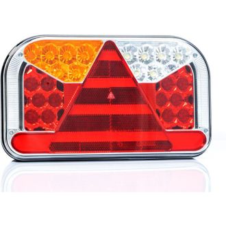 AMA Fanale posteriore sinistro LED 12-36V 240x55x140mm