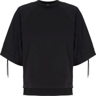 Max Mara Tops, Dames, Zwart, S, Katoen, Mxmwest T-shirt