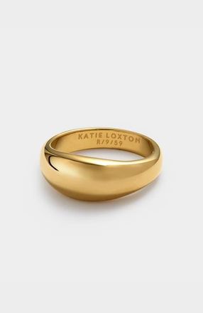 Katie Loxton Aura Dome Ring in Gold at Nordstrom, Size X-Large