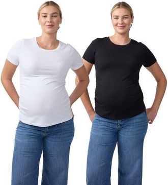 Ingrid & Isabel Core Tee Bundle in Black/white at Nordstrom, Size Medium