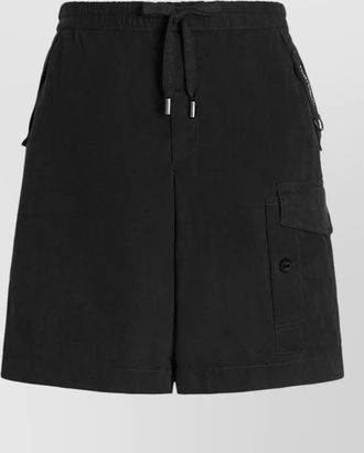 Dolce & Gabbana utility shorts cargo pockets button detail