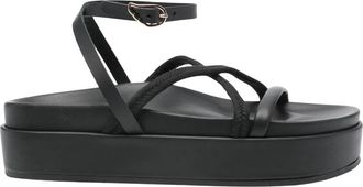 Ancient Greek Sandals Flat Sandalen - Dames - Sandalen - Zwart - 39 EU - Schoenen
