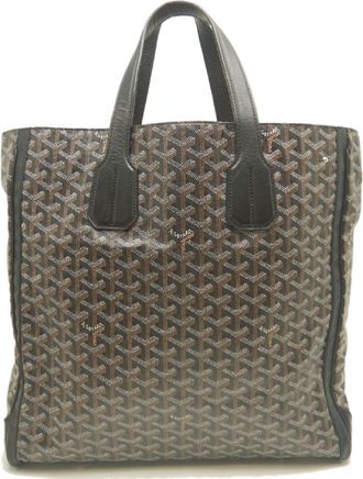 Goyard Black Coated Canvas Tote Bag (Pre-Owned)