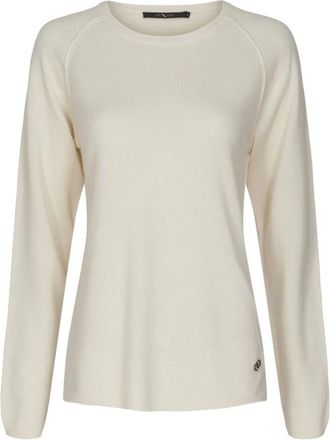 BTF-CPH Cashmere Trui Strike 50068 - Dames - Cashmere truien - Beige - M - Wol - Truien & Vesten