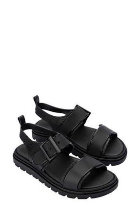 Melissa Connection Papete Sandal in Black at Nordstrom Rack, Size 10