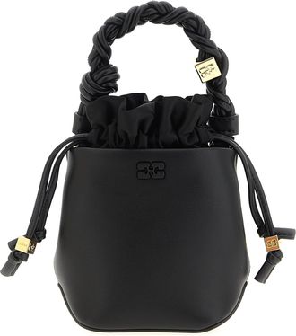 Ganni mini Bou Bucket Handbag