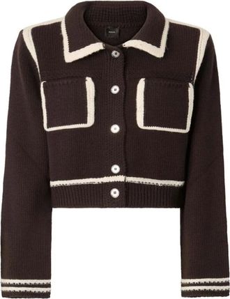 Pinko Pinko, Donna, Maglie, Marrone, L, new