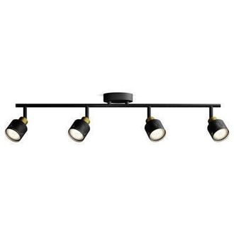 Philips Niall Foco Orientable Negro Y Lat&oacute;n Dise&ntilde;o Elegante