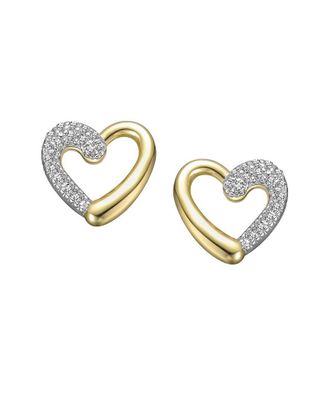 Genevive 14K Diamond Cz Earrings