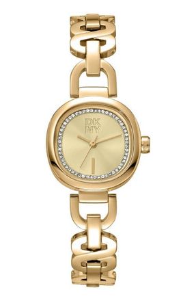 DKNY L 139 Bracelet Watch in Champagne/Gold at Nordstrom