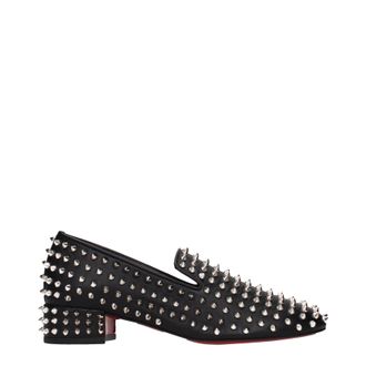 Christian Louboutin D&eacute;collet&eacute; Spikeasy Dames Zwart Leer