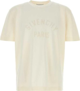 Givenchy Beige Crew Neck T-Shirt