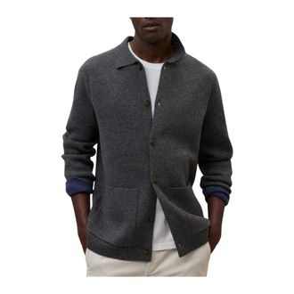 Ecoalf Cardigans, male, Gray, L, Moroto Knit