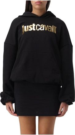 Just Cavalli Donna, Felpe, Nero, L, new