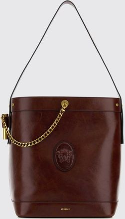 Versace Borsa Pivot in pelle