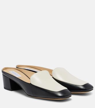 Gabriela Hearst Alena leather mules