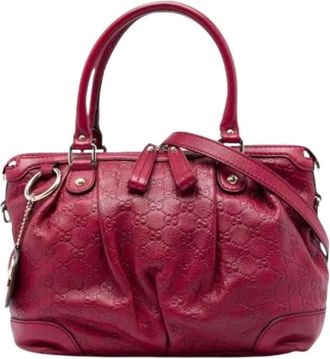 Gucci Pre-owned Sukey Satchel - - Pre-owned - Donna - Rosso - ONE SIZE