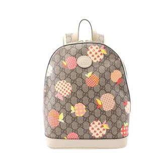 Gucci Pre-owned Backpacks, female, Beige, Size: ONE SIZE Pre-owned Backpack