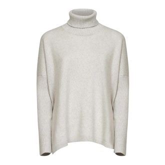 Blanca Vita Dames, Truien, Beige, Maat: XS Wol