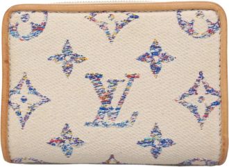 Louis Vuitton Multi-Color White Wallet (Bi-Fold) (Pre-Owned)
