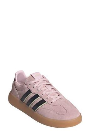 adidas Barreda Decode Lux Leather Sneaker in Pink/Black/Wonder White at Nordstrom Rack, Size 10.5