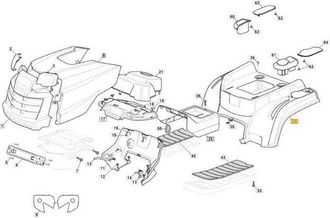 STIGA Sports Copriruote Colore Verde 60123l Mp 84c Originale Stiga - 325110446/0