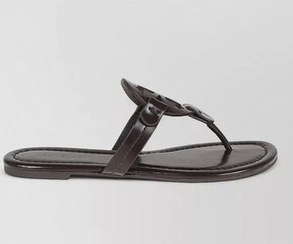 Tory Burch miller cut out flat sole open toe sandals