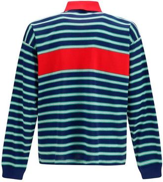 Versace Mens Multicolor Cotton Polo Shirt