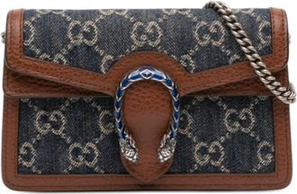 Gucci Pre-owned Gucci Mini GG Denim Dionysus Crossbody Ladies 476432 2067