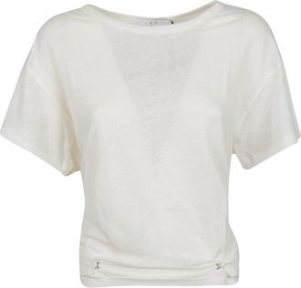 Iro Sorenza T-Shirt - Dames - T-shirts - Wit - XS - Tops