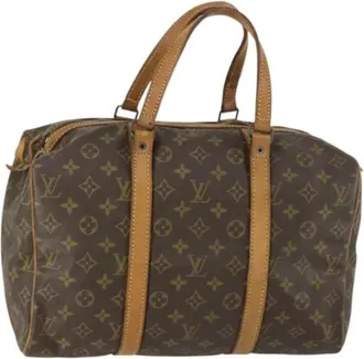 Louis Vuitton Pre-owned Handbags, female, Brown, Size: ONE SIZE Pre-owned Canvas Handbag