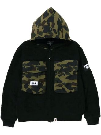 A Bathing Ape Big Pocket bomber jacket - Black