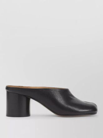 Maison Margiela leather tabi mules
