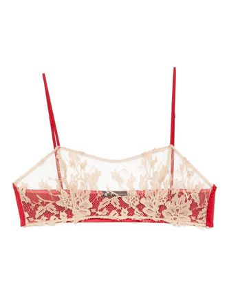 Kiki De Montparnasse Orchid brandeau bh - Rood