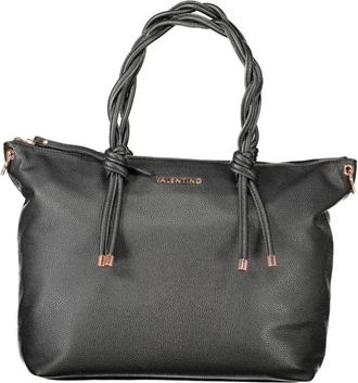 Valentino Tassen, Dames, Zwart, ONE Size, Polyethyleen Handtas