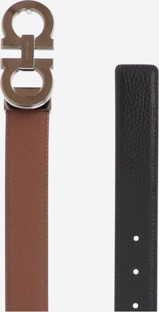 Ferragamo Mens Belt Calf Leather Black-New Navy Dkb-Radica Black/new Dkb/radica