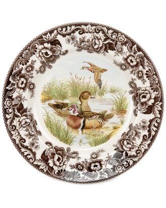 Spode Woodland Wood Duck Salad Plate
