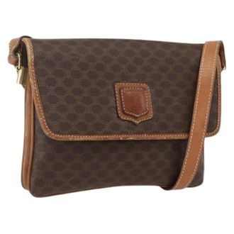 Celine Pre-owned Cross Body Bags, female, Brown, Size: ONE SIZE Pre-owned Vintage Cross Body Bag