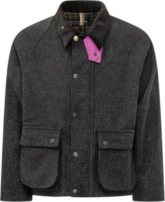 Barbour Giacca Transport in lana - - Jackets - Uomo - Grigio - L