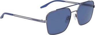 Converse Stijlvolle metalen zonnebril met UV-filter - Heren - Zonnebrillen - Grijs - ONE Size - Accessoires