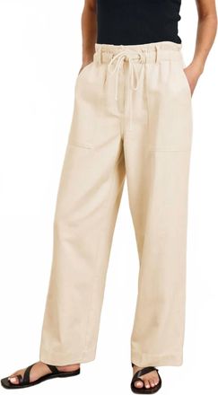 Rails Ryan Drawstring Pants In Ecru